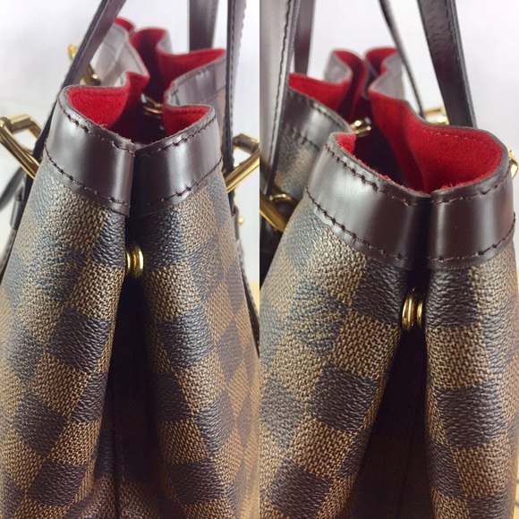 Final price!❤️large checkered❤️ tote louis vuitton - Picture 4 of 12